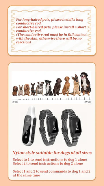 800m Digital Waterproof Dog Training Collar