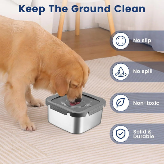 No-Spill Pet Water Bowl